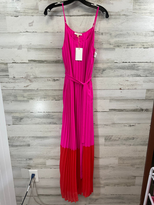 Dress Casual Maxi By Skies Are Blue In Orange & Pink, Size: S