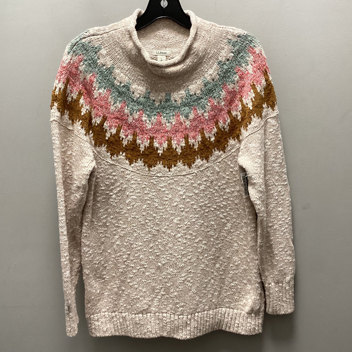 Sweater By L.l. Bean In Tan, Size: L