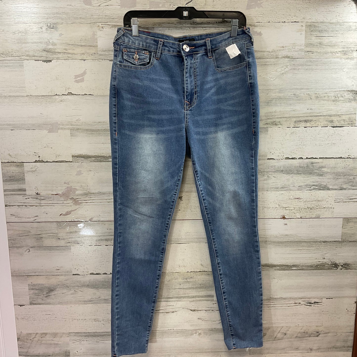 Jeans Skinny By True Religion In Blue Denim, Size: 10