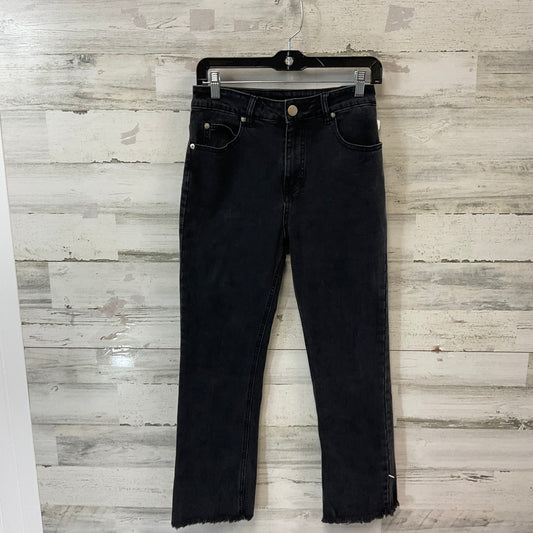 Jeans Straight By Gianni Bini In Black Denim, Size: S