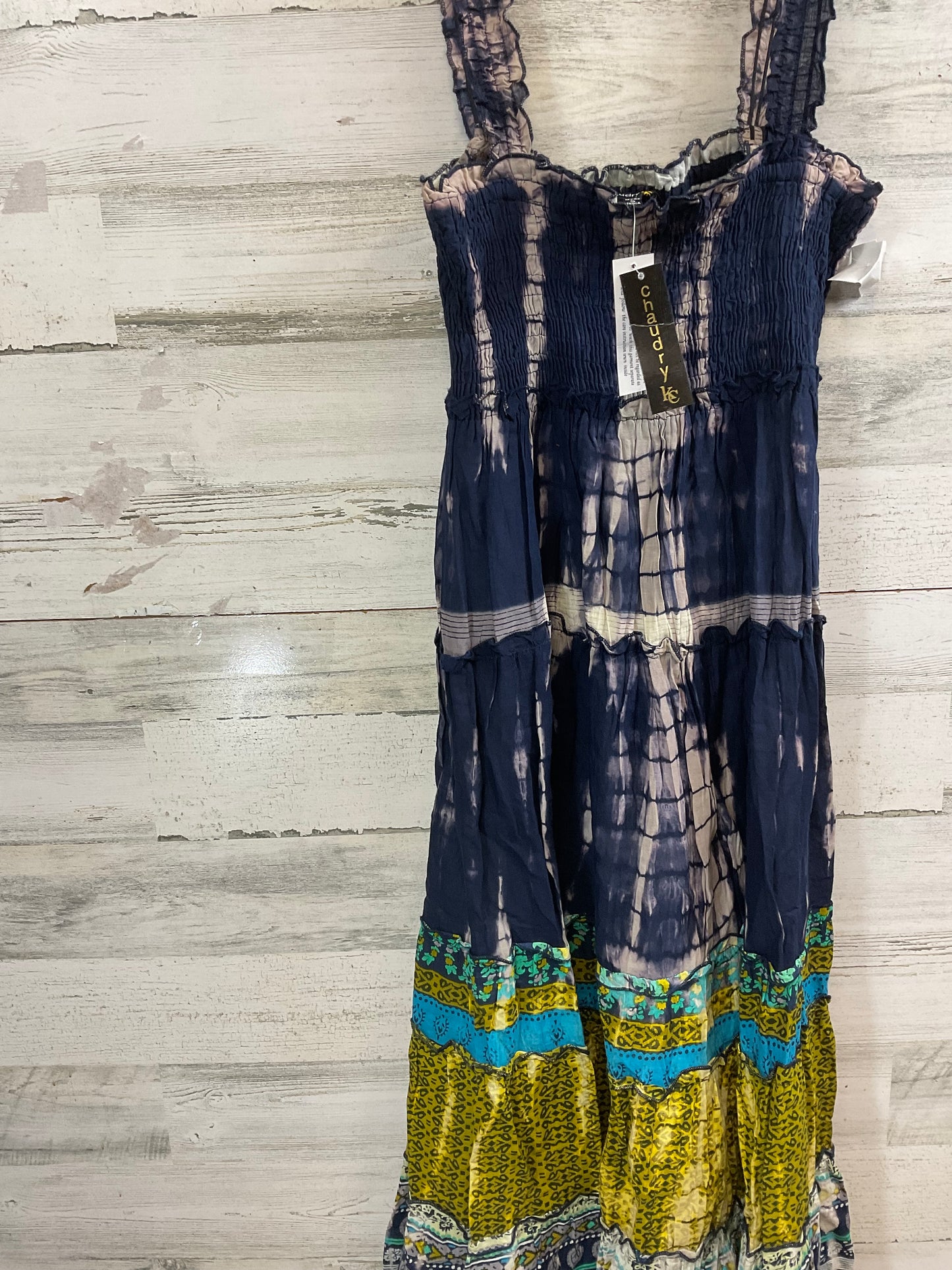 Dress Casual Maxi By CHAUDRY  In Blue, Size: S