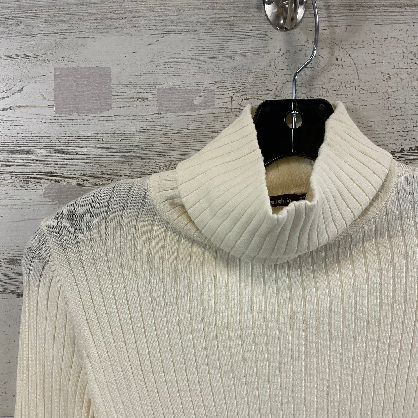 Top Long Sleeve By J Mclaughlin In Cream, Size: Xs