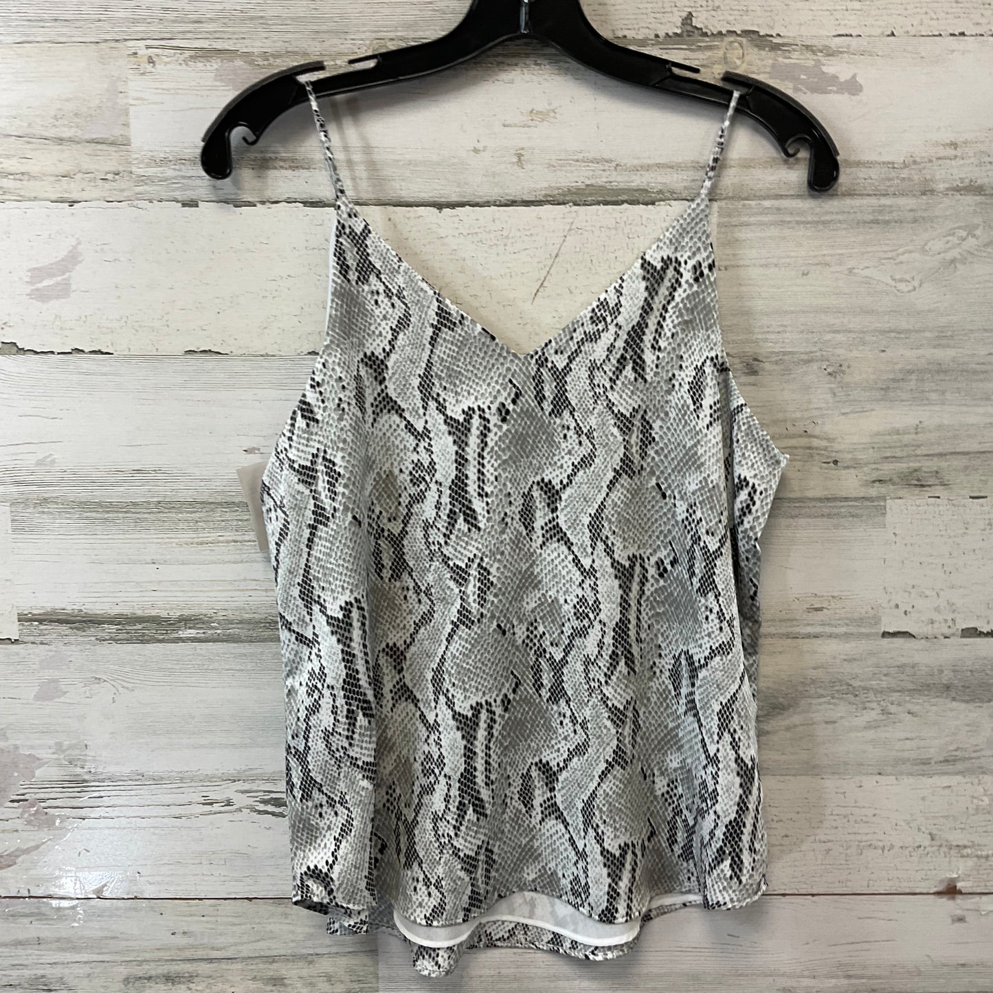 Tank Top By Express In Snakeskin Print, Size: Xs