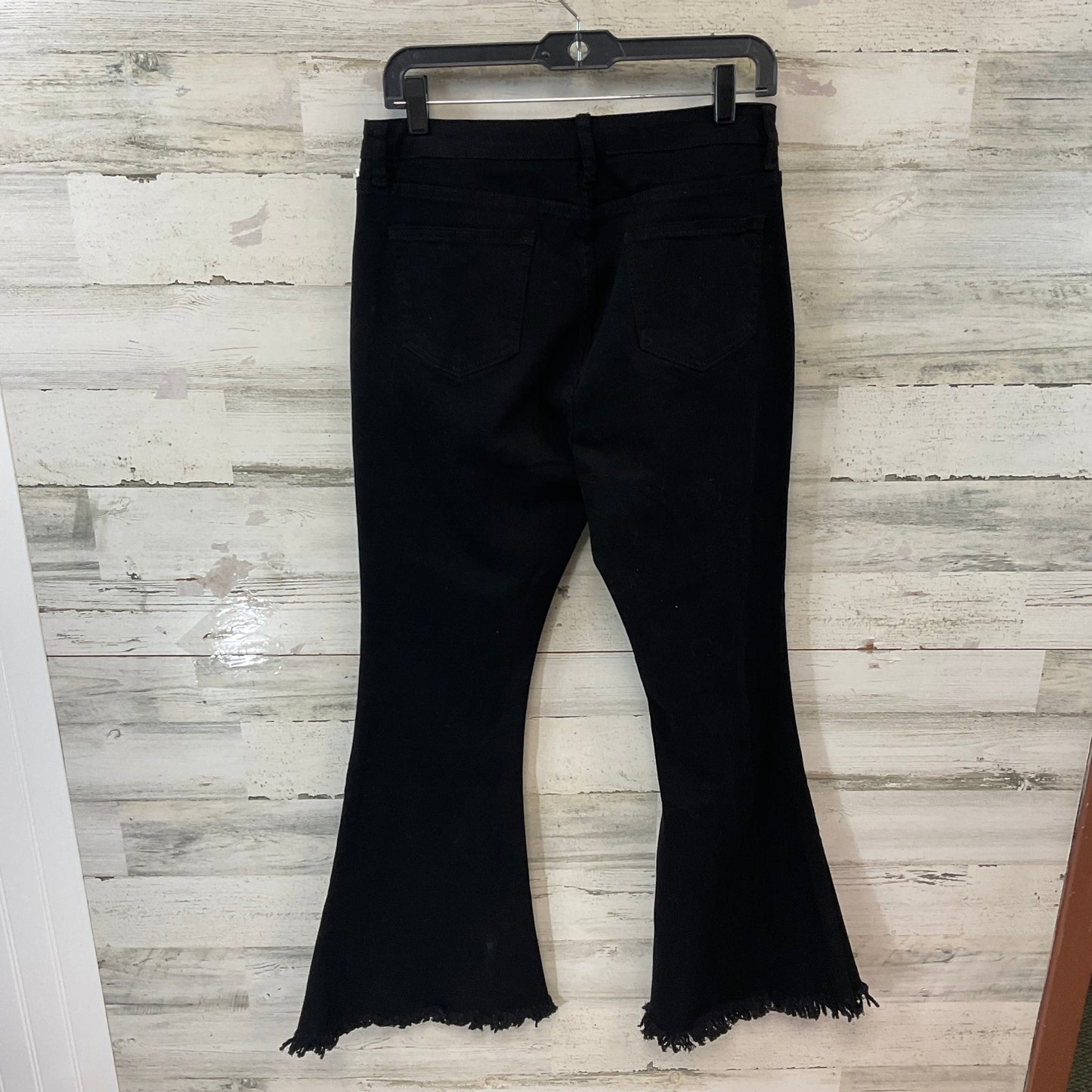 Jeans Flared By PANTALON In Black, Size: L