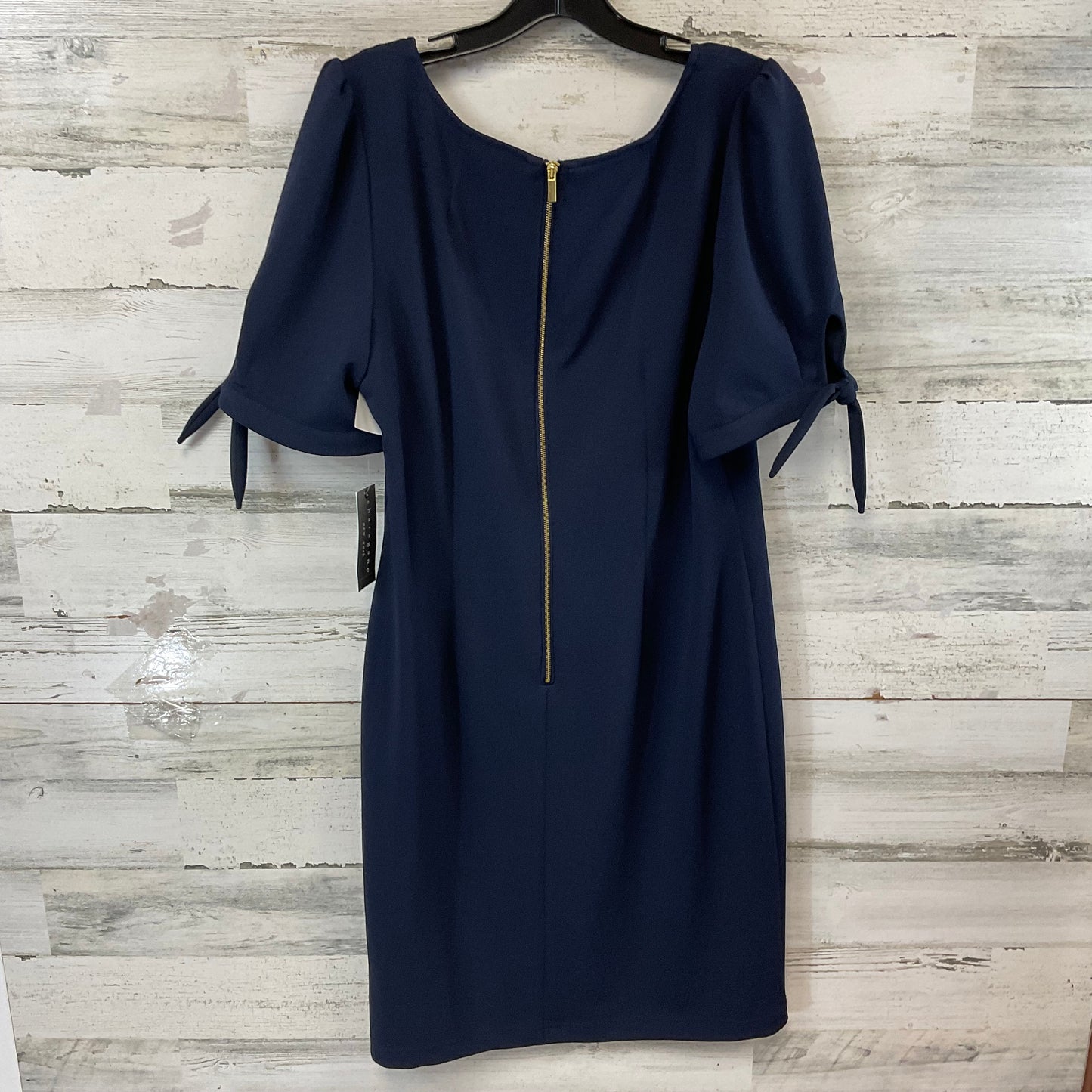 Dress Work By Sharagano In Navy, Size: L