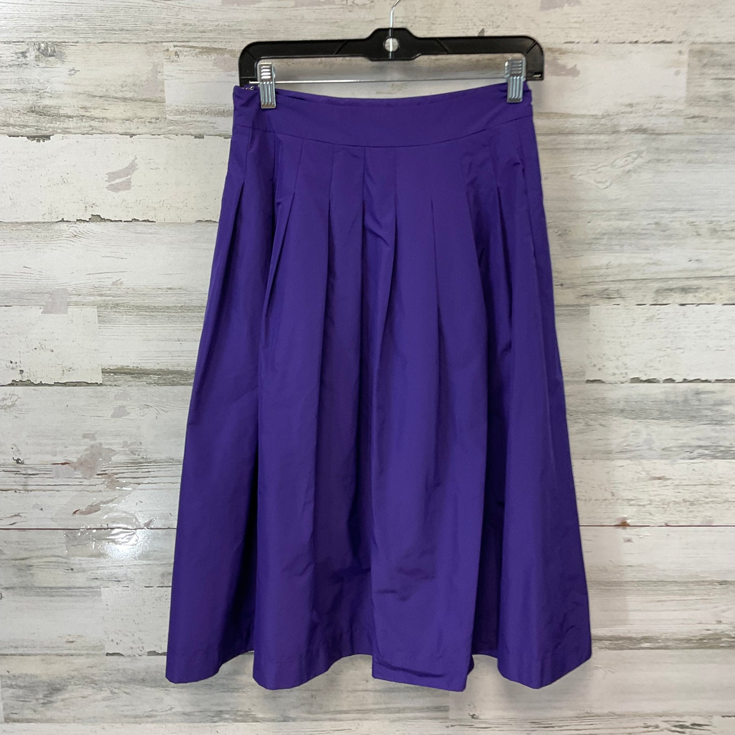 Skirt Midi By Talbots In Purple, Size: 2p