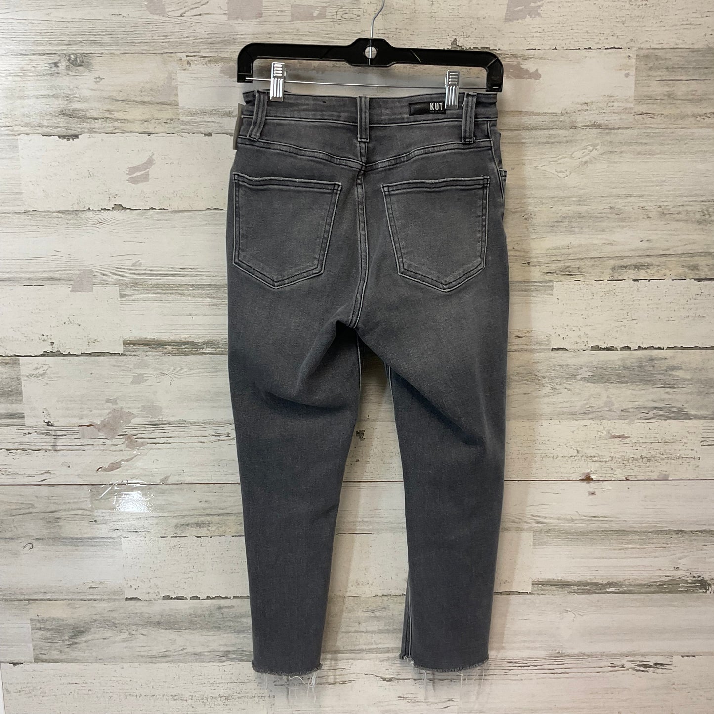 Jeans Straight By Kut In Grey, Size: 2l