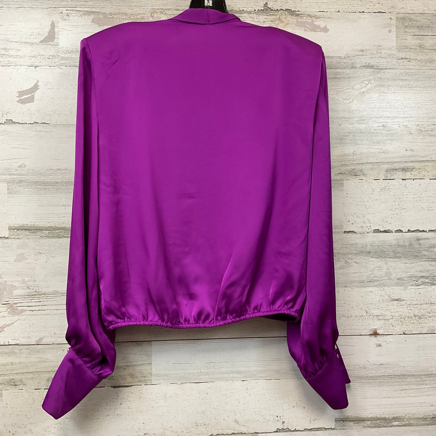 Top Long Sleeve By Express In Purple, Size: M