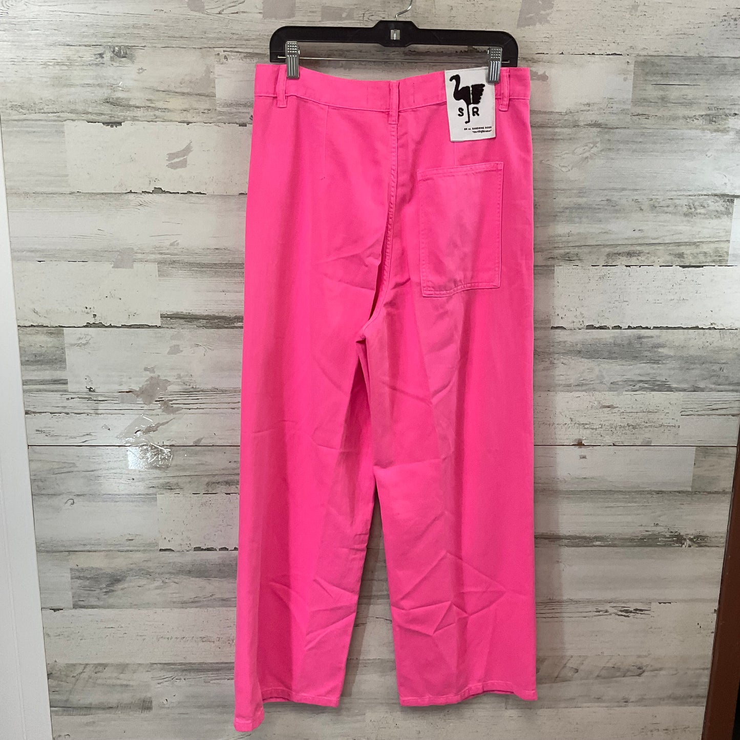 Jeans Wide Leg By SANDRINE ROSE In Pink, Size: 6