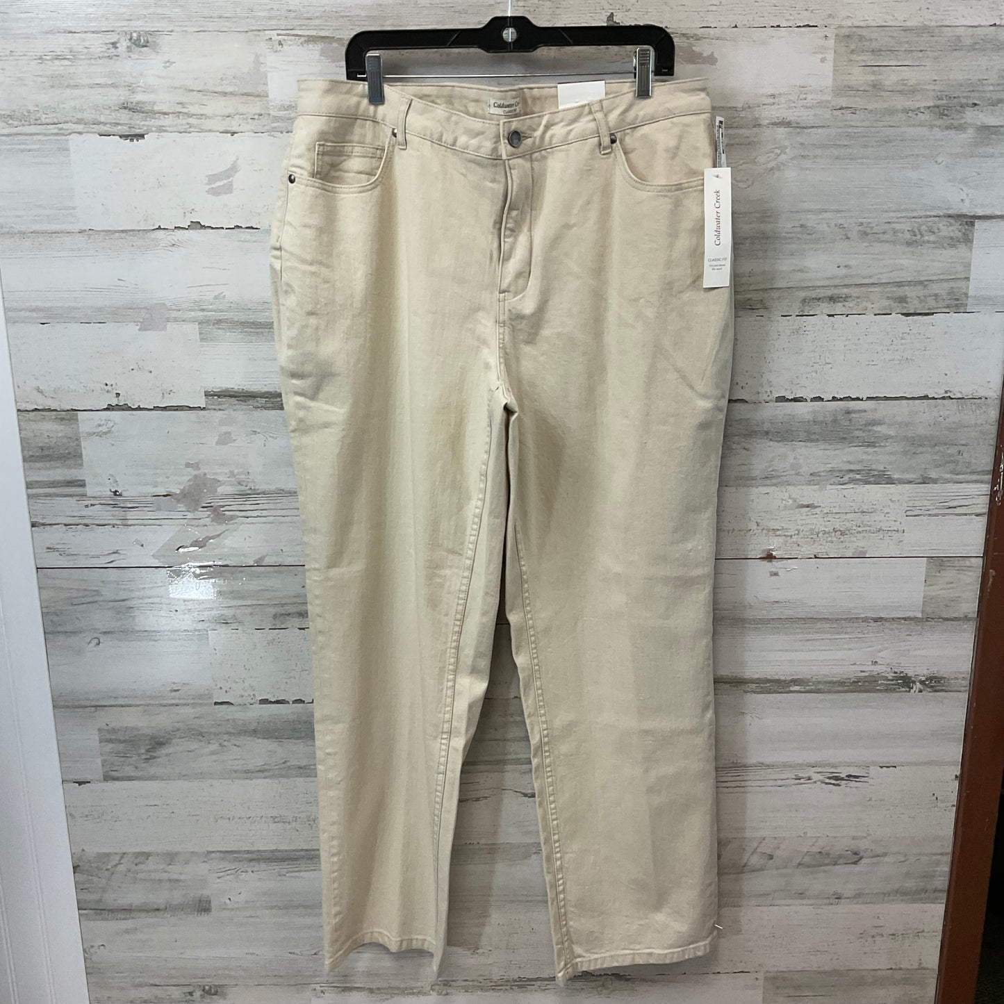 Pants Other By Coldwater Creek In Beige, Size: 18