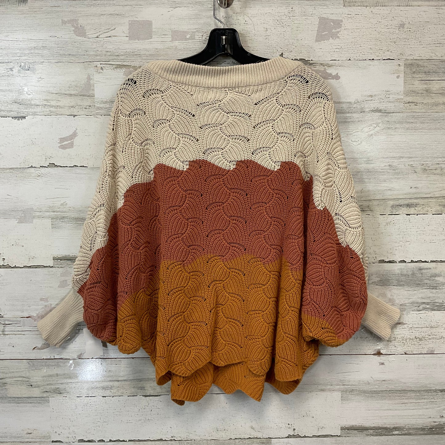 Sweater By Andree By Unit In Tan, Size: S