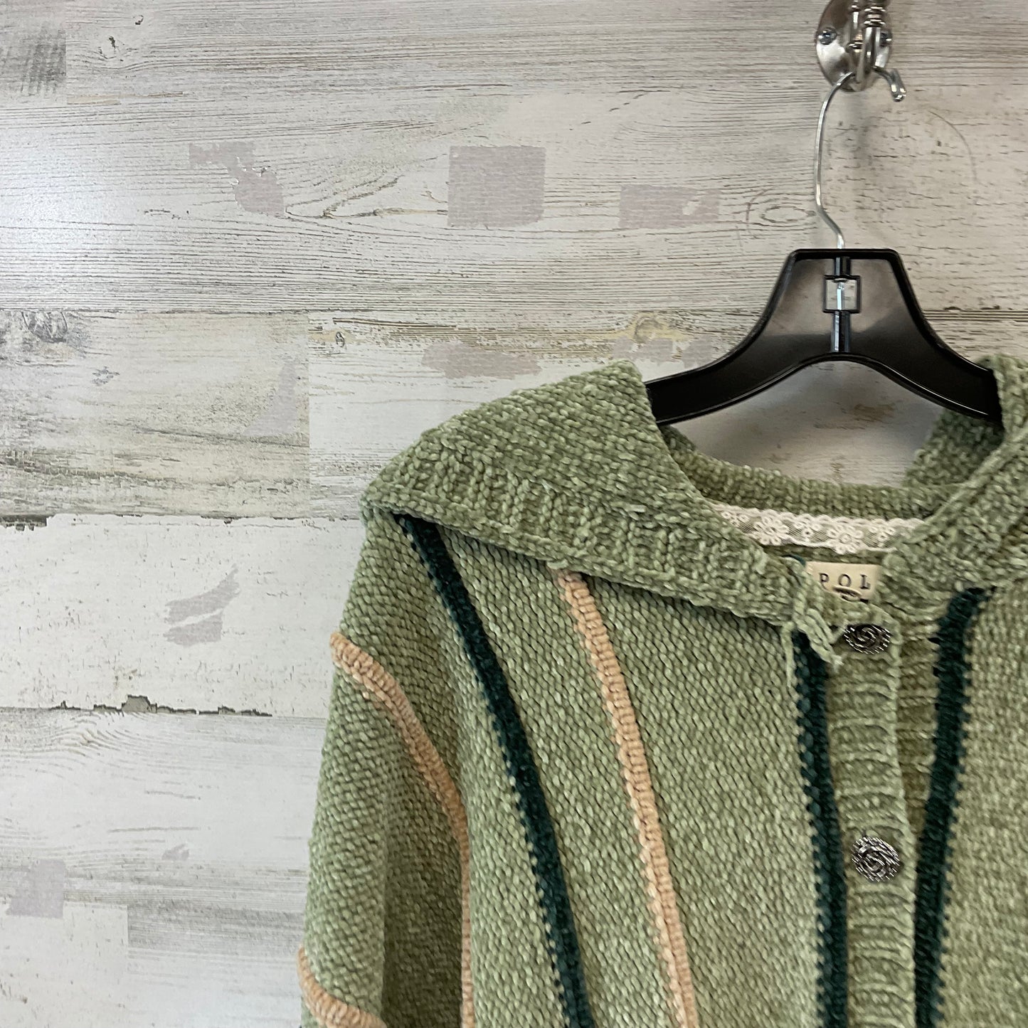 Sweater By Pol In Green, Size: S