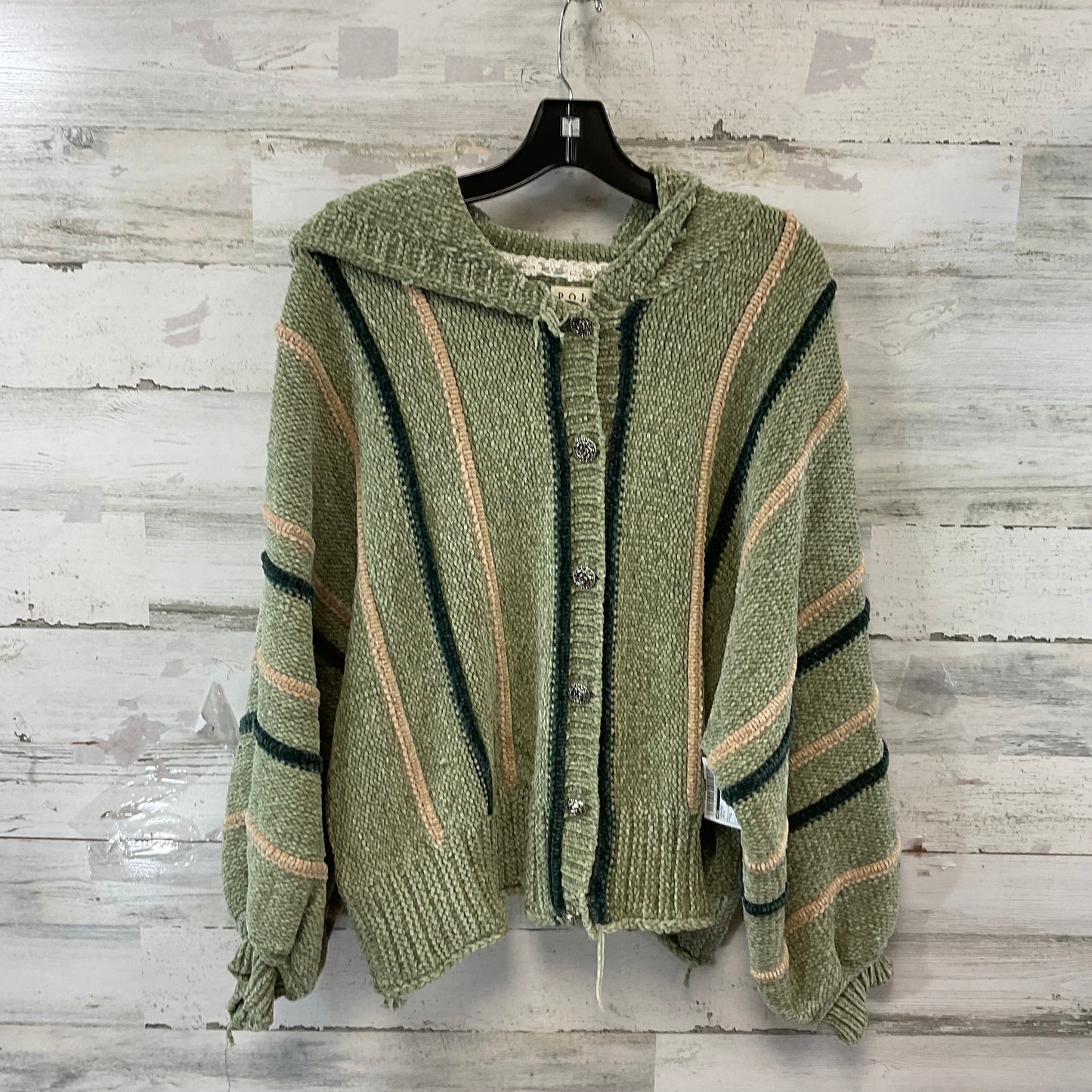 Sweater By Pol In Green, Size: S