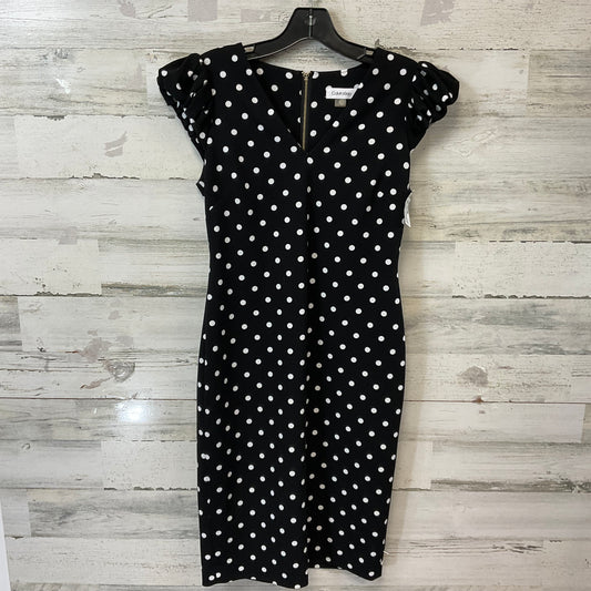 Dress Work By Calvin Klein In Black, Size: Xs