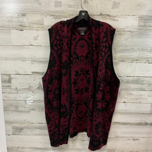 Vest Other By Investments In Red, Size: 3x