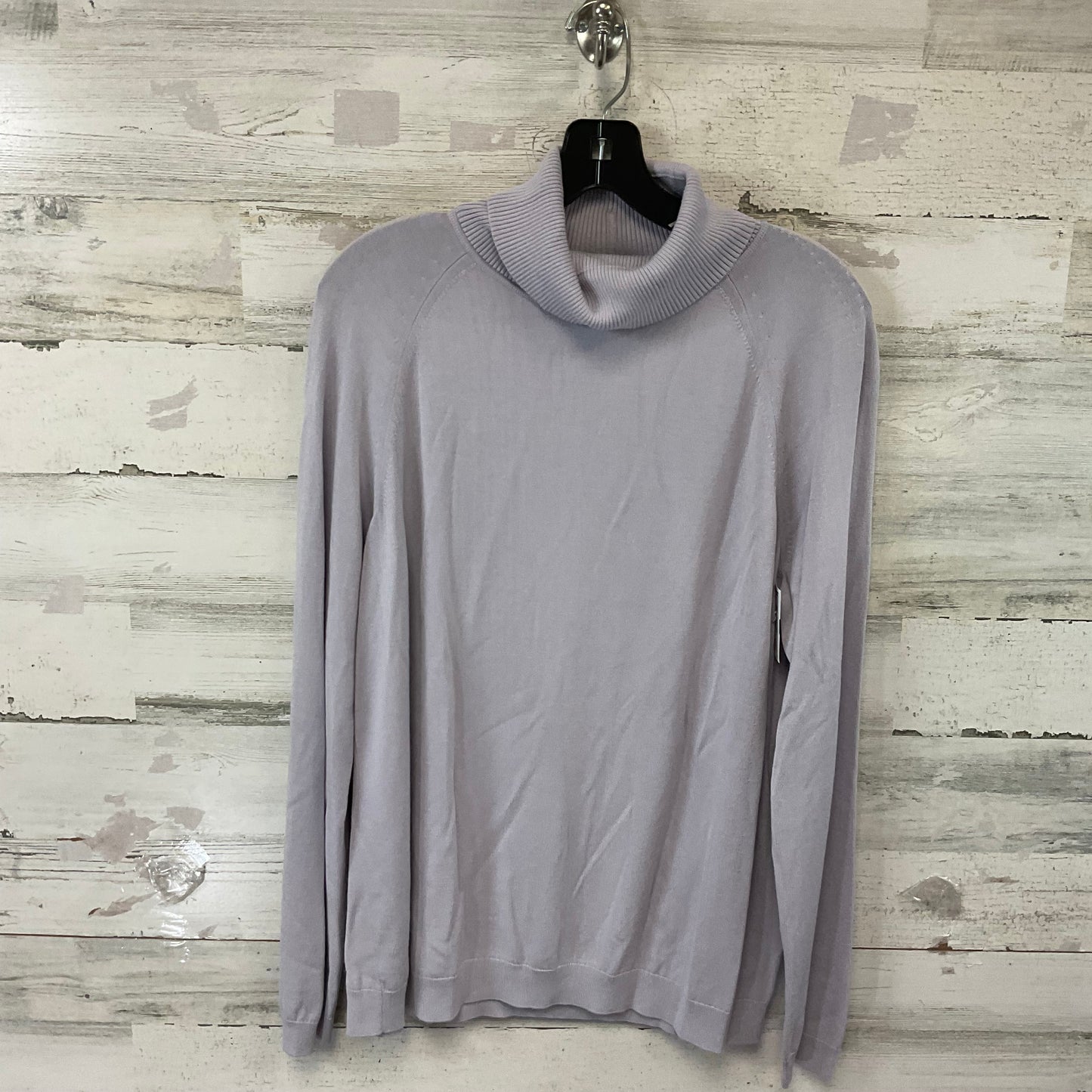 Sweater By Lafayette 148 In Purple, Size: Xl