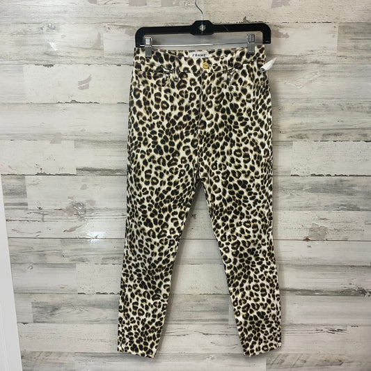 Pants Other By Frame In Animal Print, Size: 4