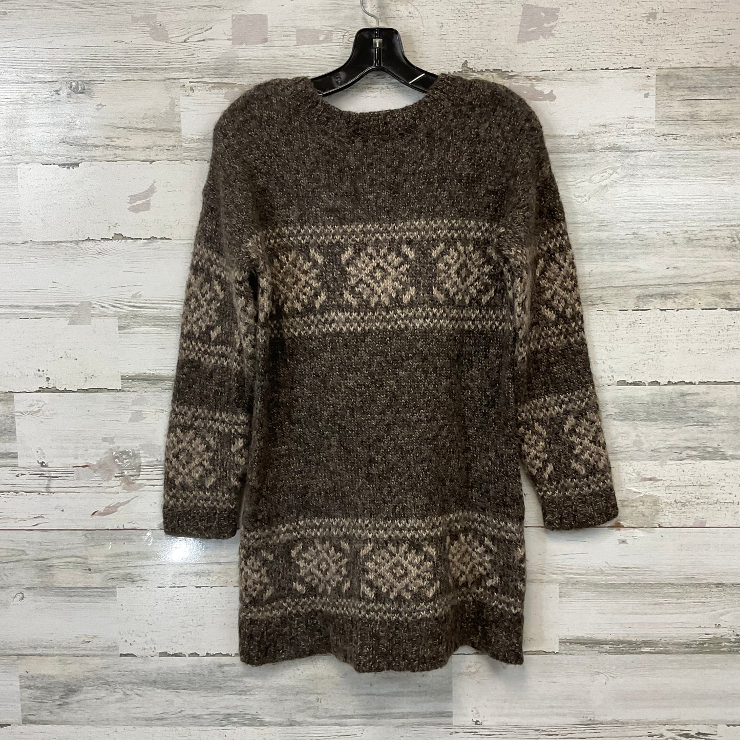 Sweater By Peruvian Connection In Brown, Size: M