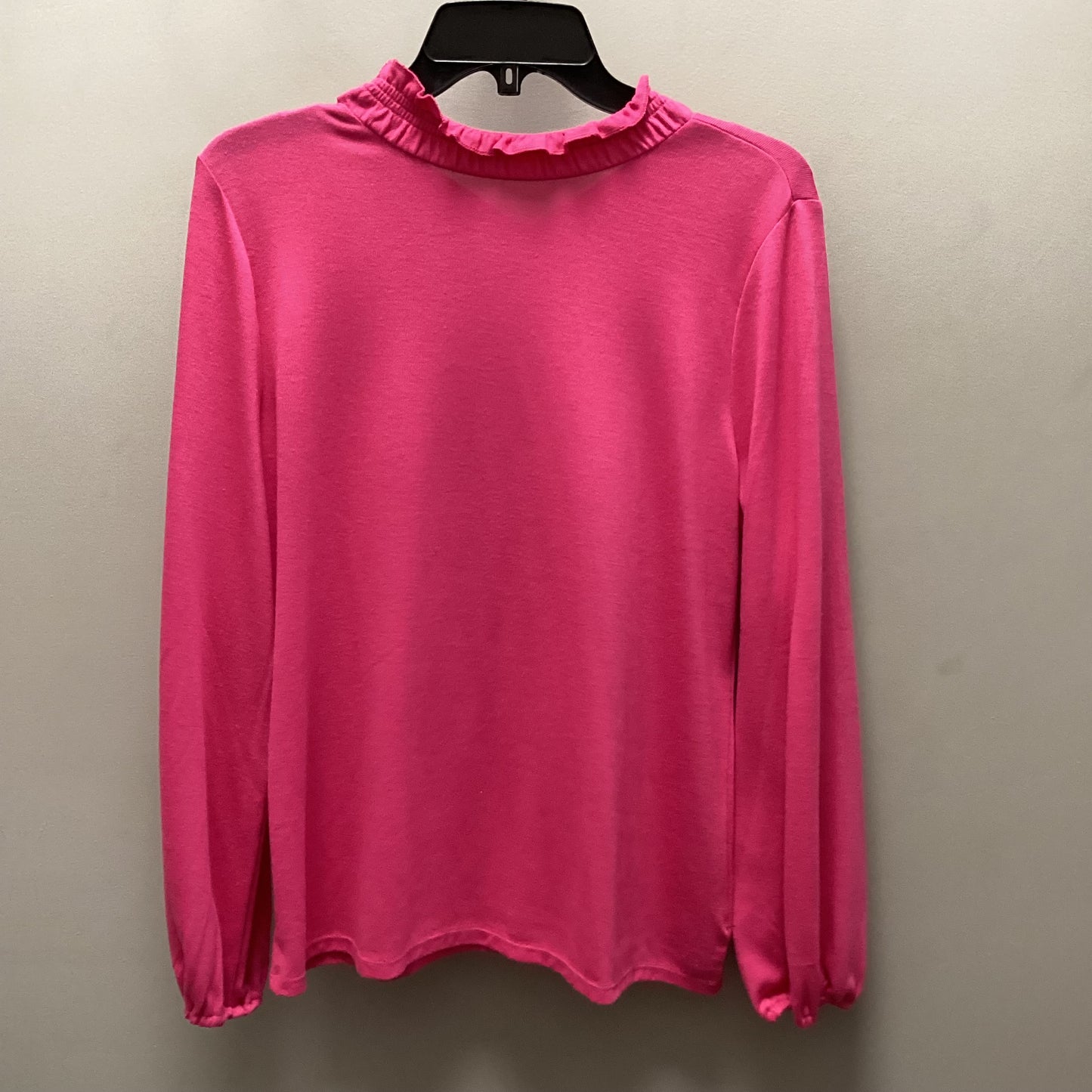 Top Long Sleeve By Talbots In Pink, Size: Lp