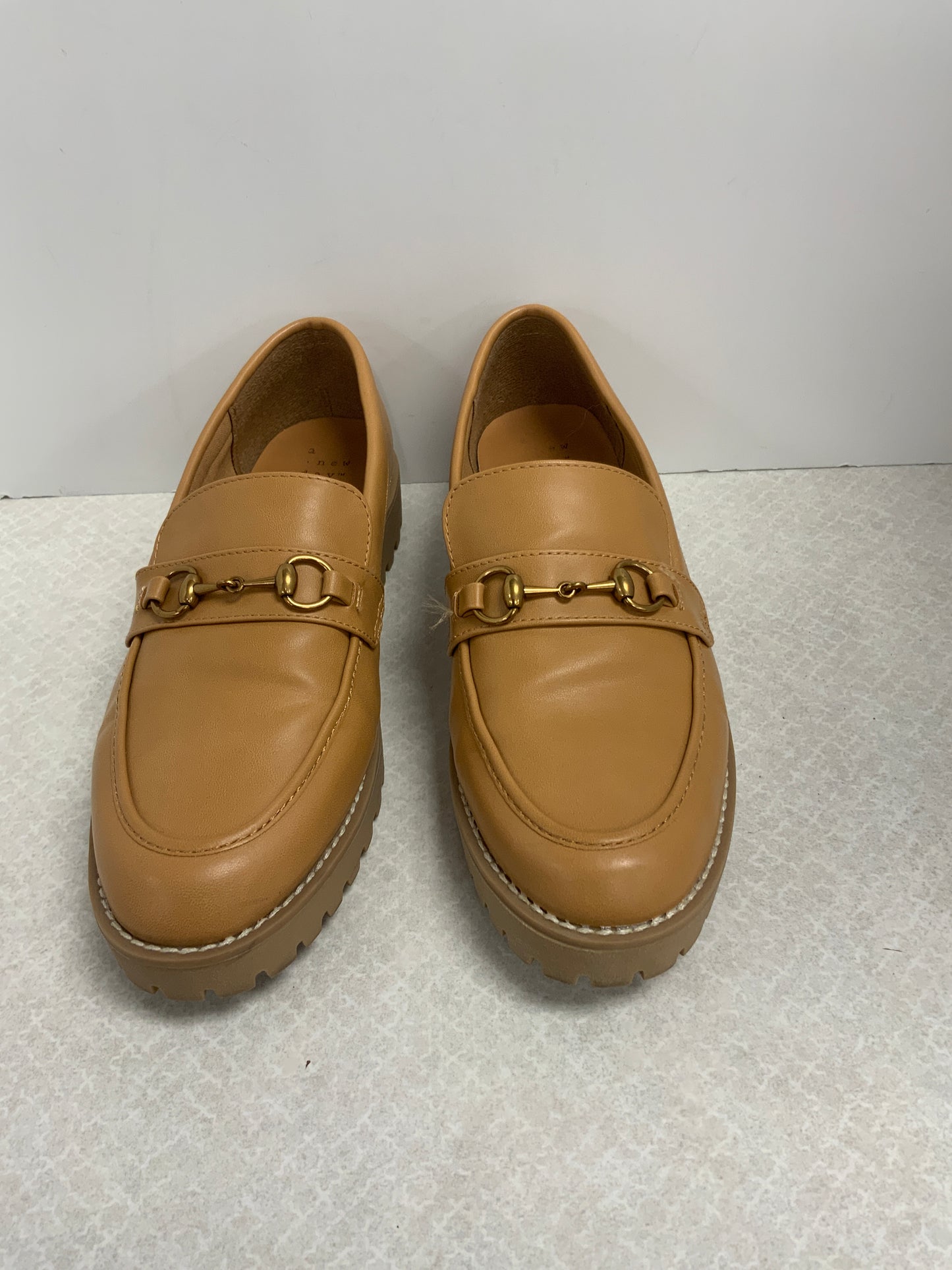 Shoes Flats By A New Day In Tan, Size: 8.5