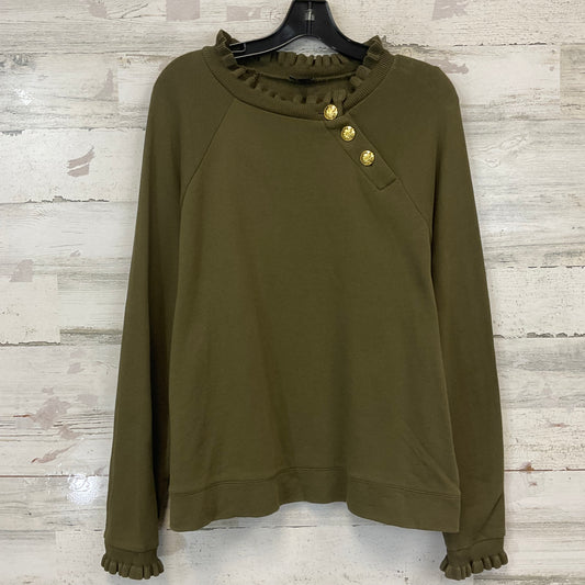 Top Long Sleeve By Talbots In Green, Size: Xlp