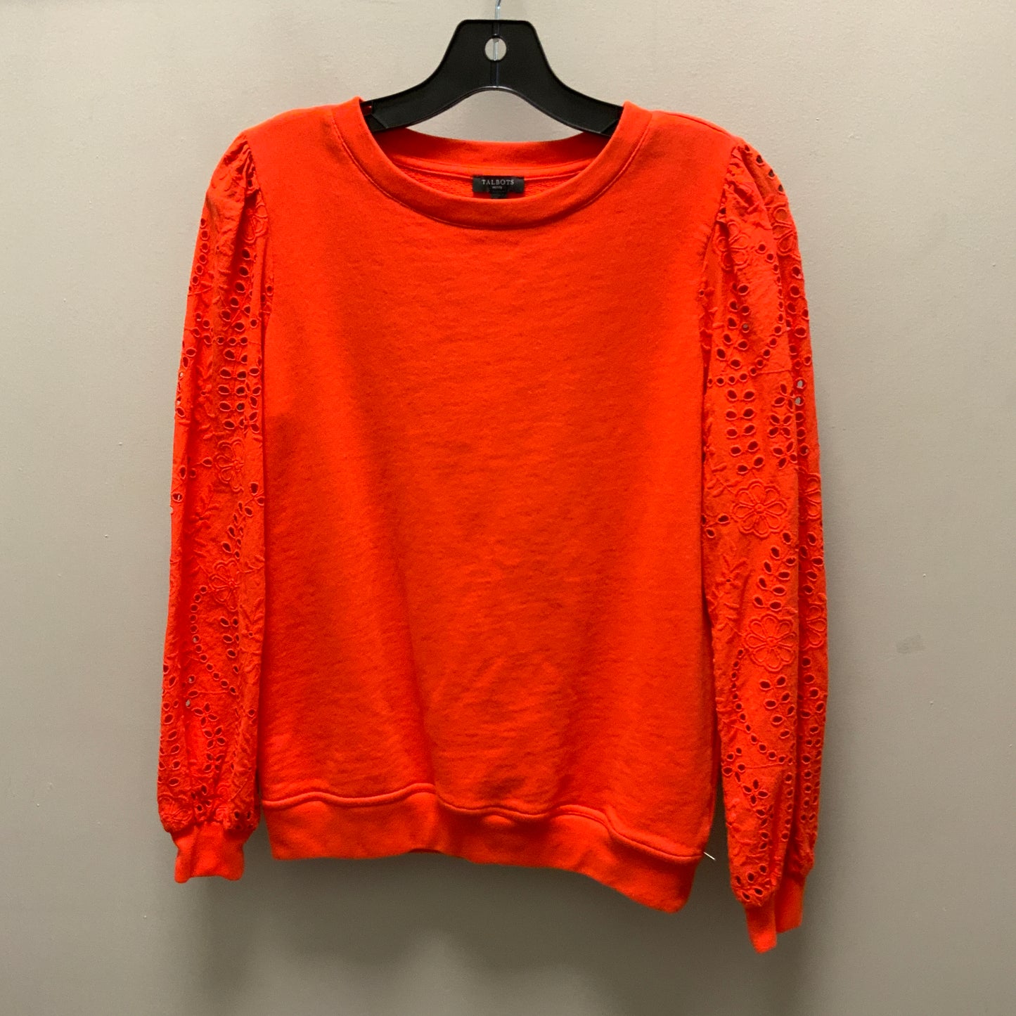 Top Long Sleeve By Talbots In Orange, Size: Sp