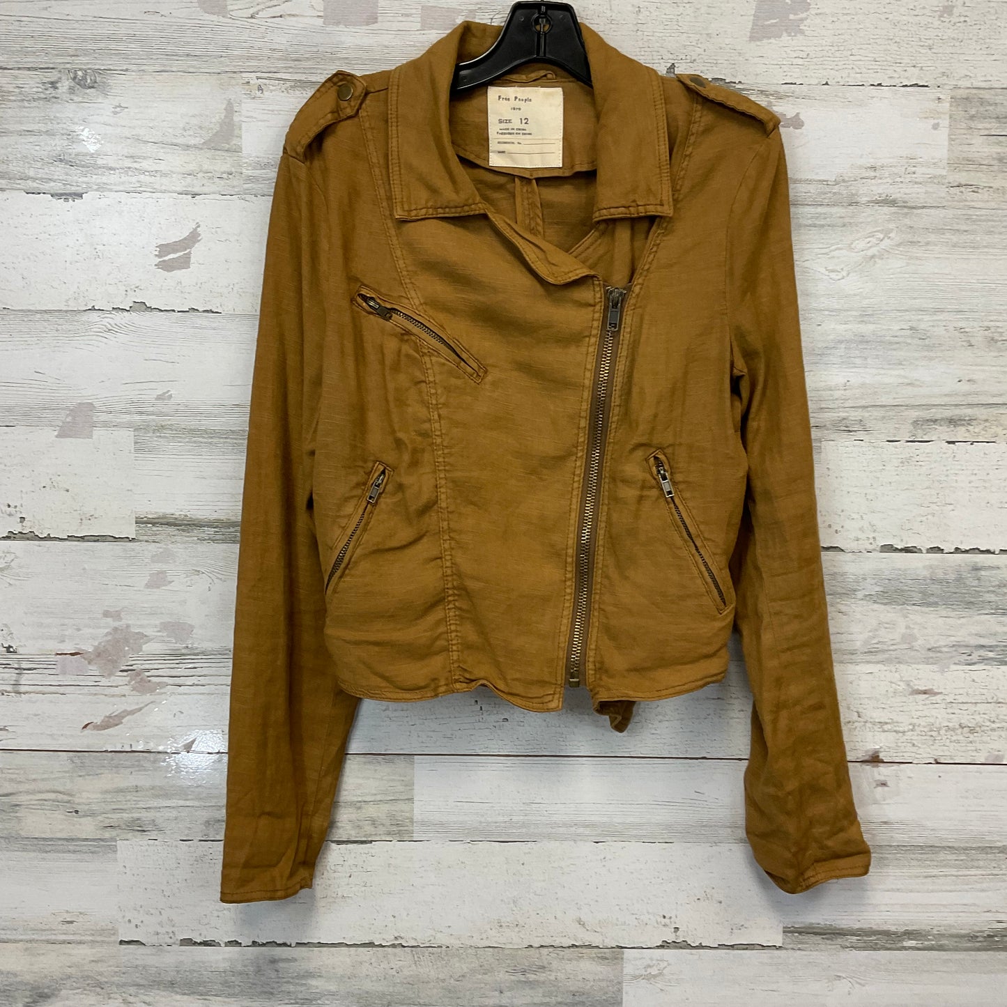 Jacket Other By Free People In Tan, Size: L