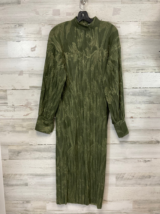 Dress Work By Zara In Green, Size: M