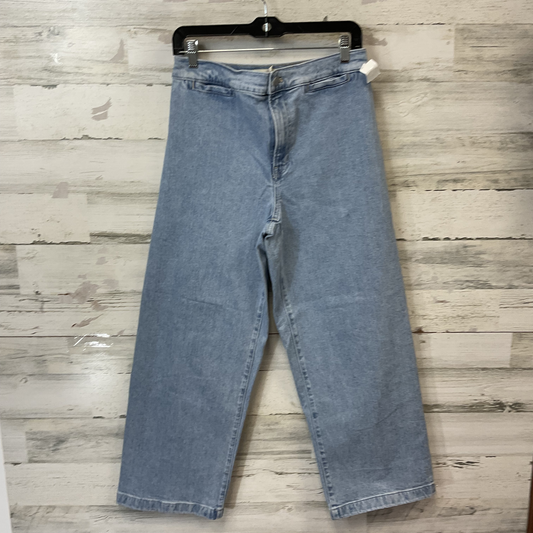 Jeans Wide Leg By Madewell In Blue Denim, Size: 6