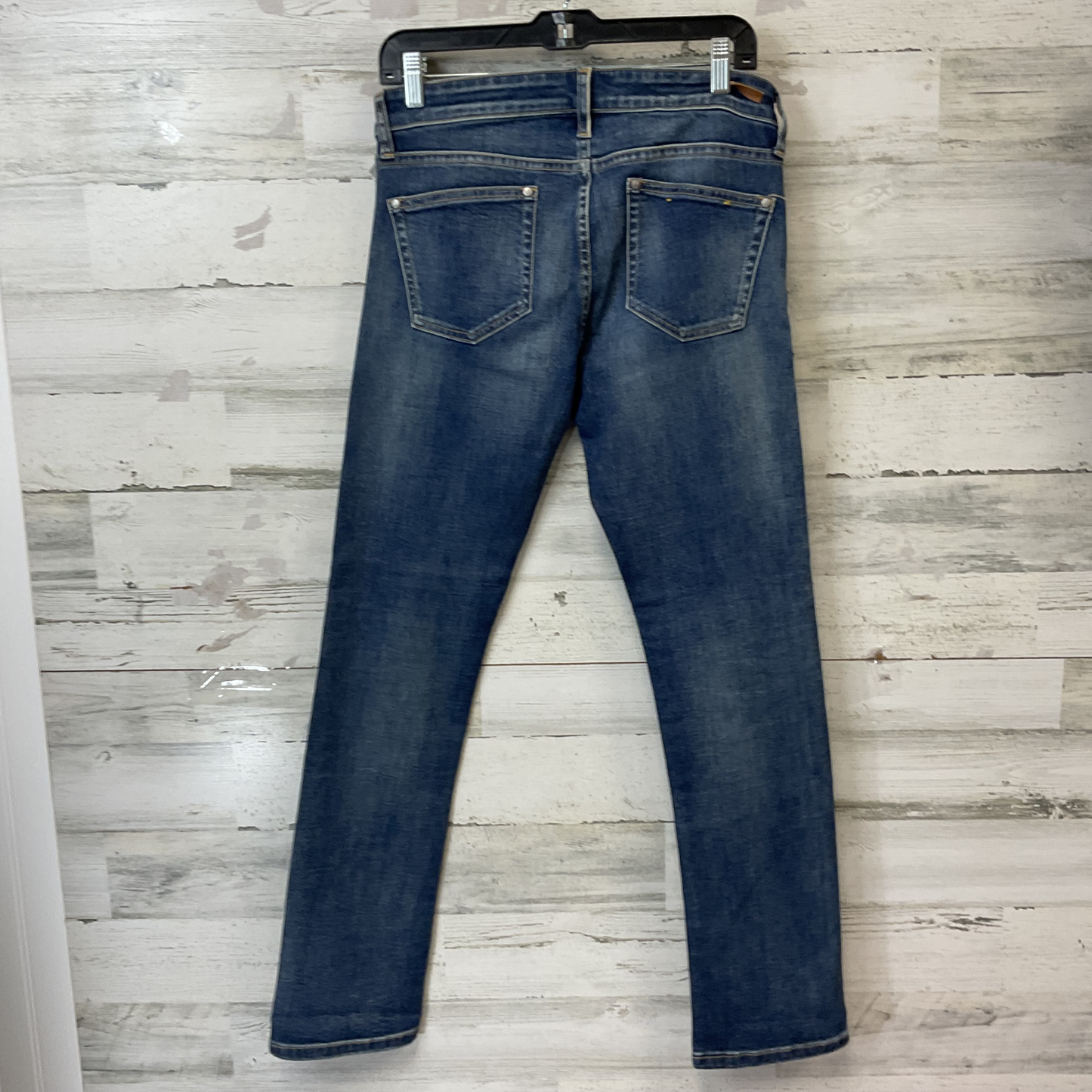 Jeans Straight By Pilcro In Blue Denim, Size: 8