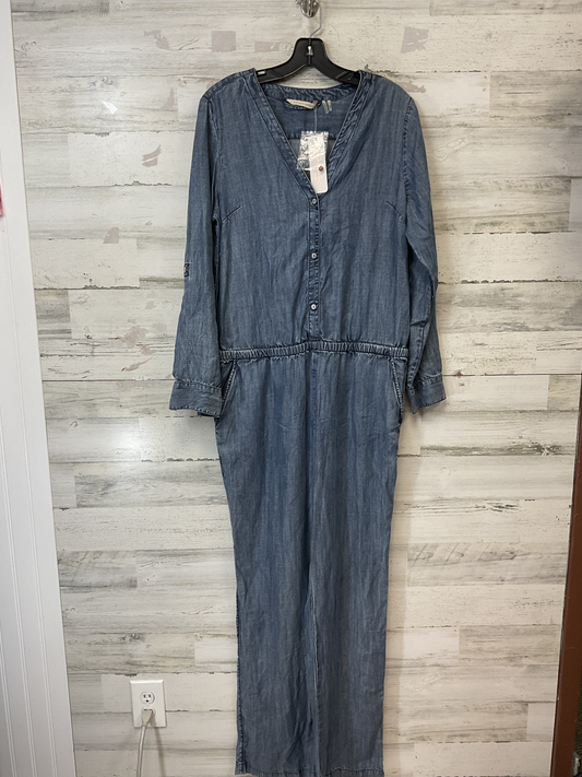 Jumpsuit By Soft Surroundings In Blue Denim, Size: M