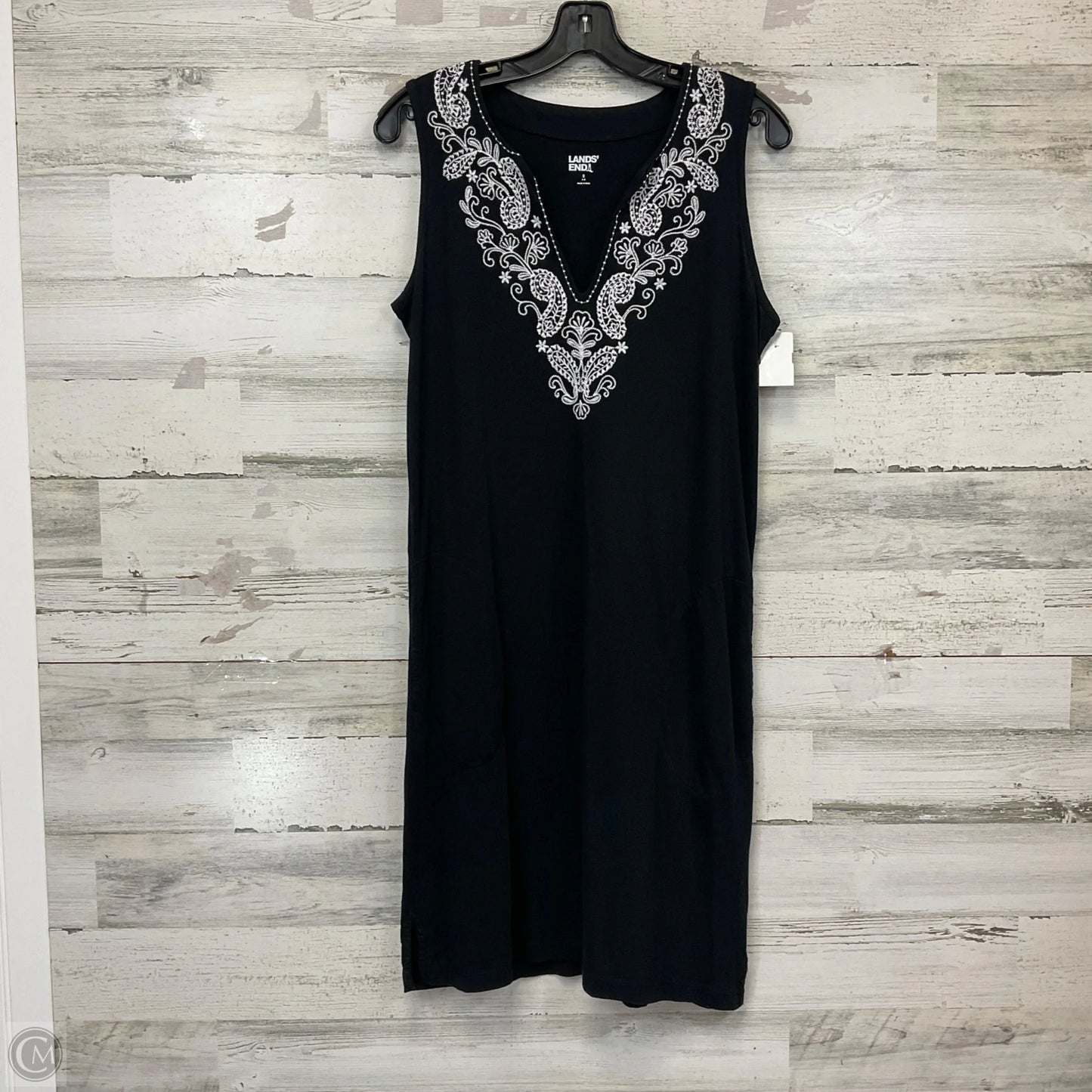 Dress Casual Short By Lands End In Black, Size: S