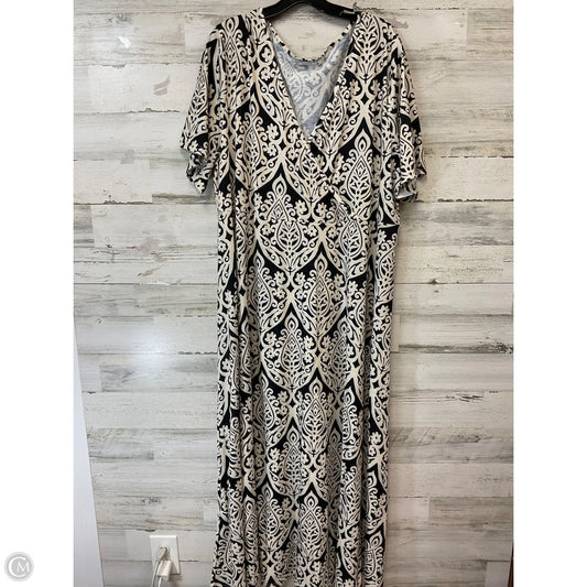 Dress Casual Maxi By Misslook In Black, Size: 4x