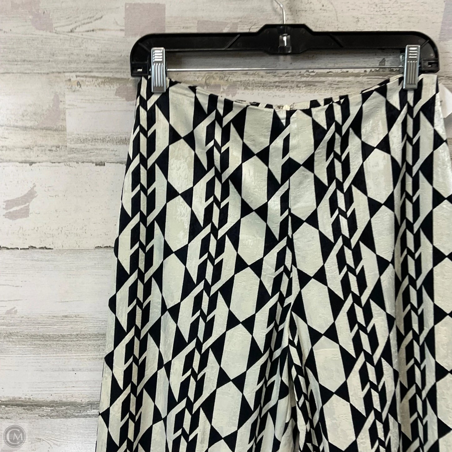 Pants Other By Le Lis In Black & Cream, Size: L