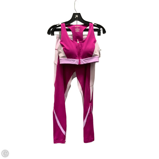 Athletic Pants 2pc By Tek Gear In Pink, Size: S