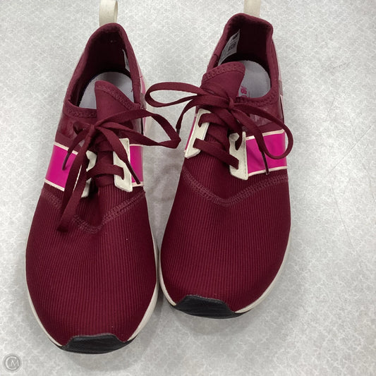 Shoes Athletic By New Balance In Maroon, Size: 8.5