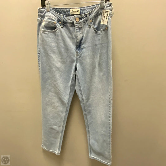 Jeans Straight By Seven 7 In Blue Denim, Size: 10