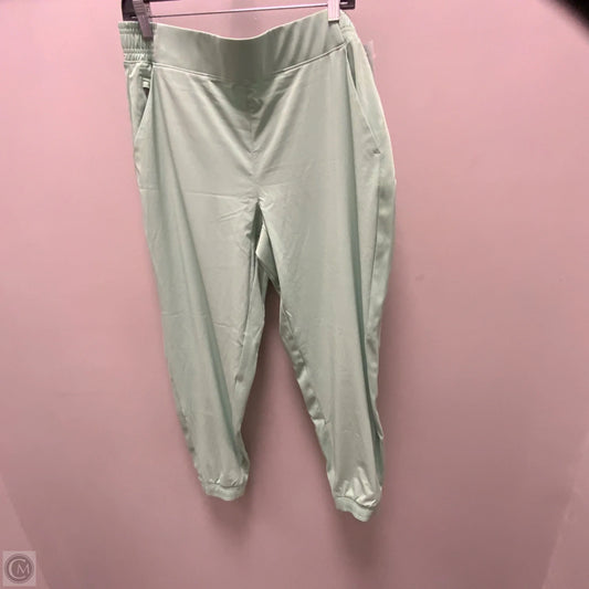 Athletic Pants By Athleta In Green, Size: Xl