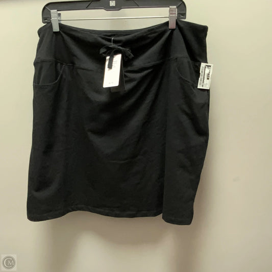 Skort By baleaf In Black, Size: 2x