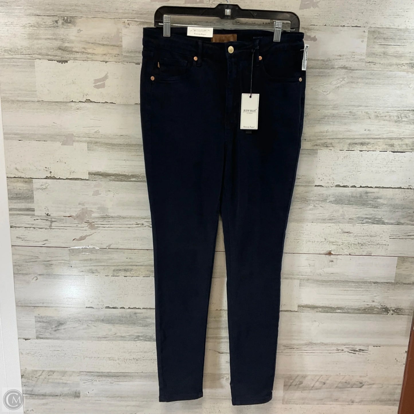 Jeans Skinny By Judy Blue In Blue, Size: 12
