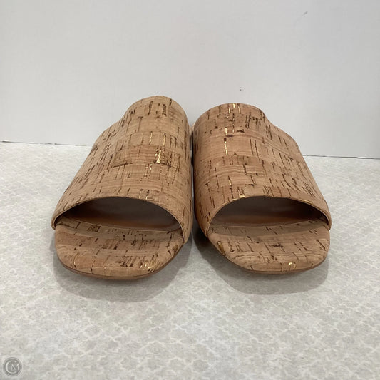 Sandals Heels Block By Nordstrom In Tan, Size: 7.5