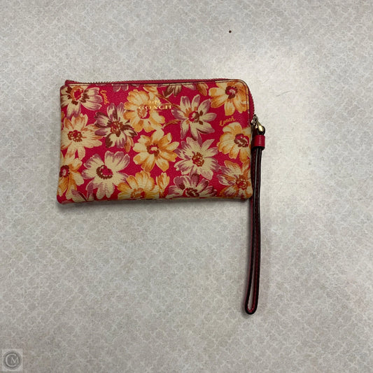 Wristlet Designer By Coach, Size: Small