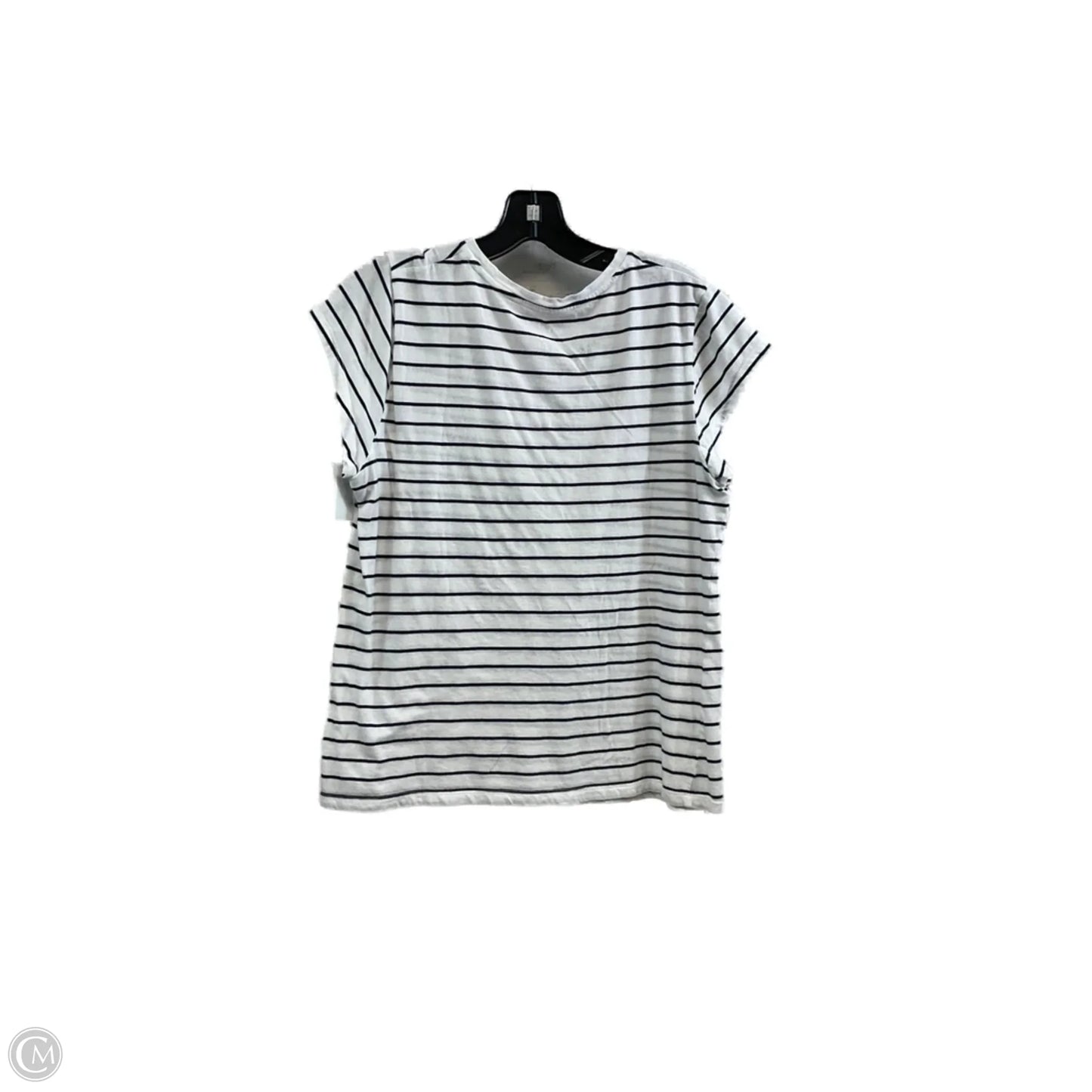 Top Short Sleeve Basic By Universal Thread In White, Size: Xl