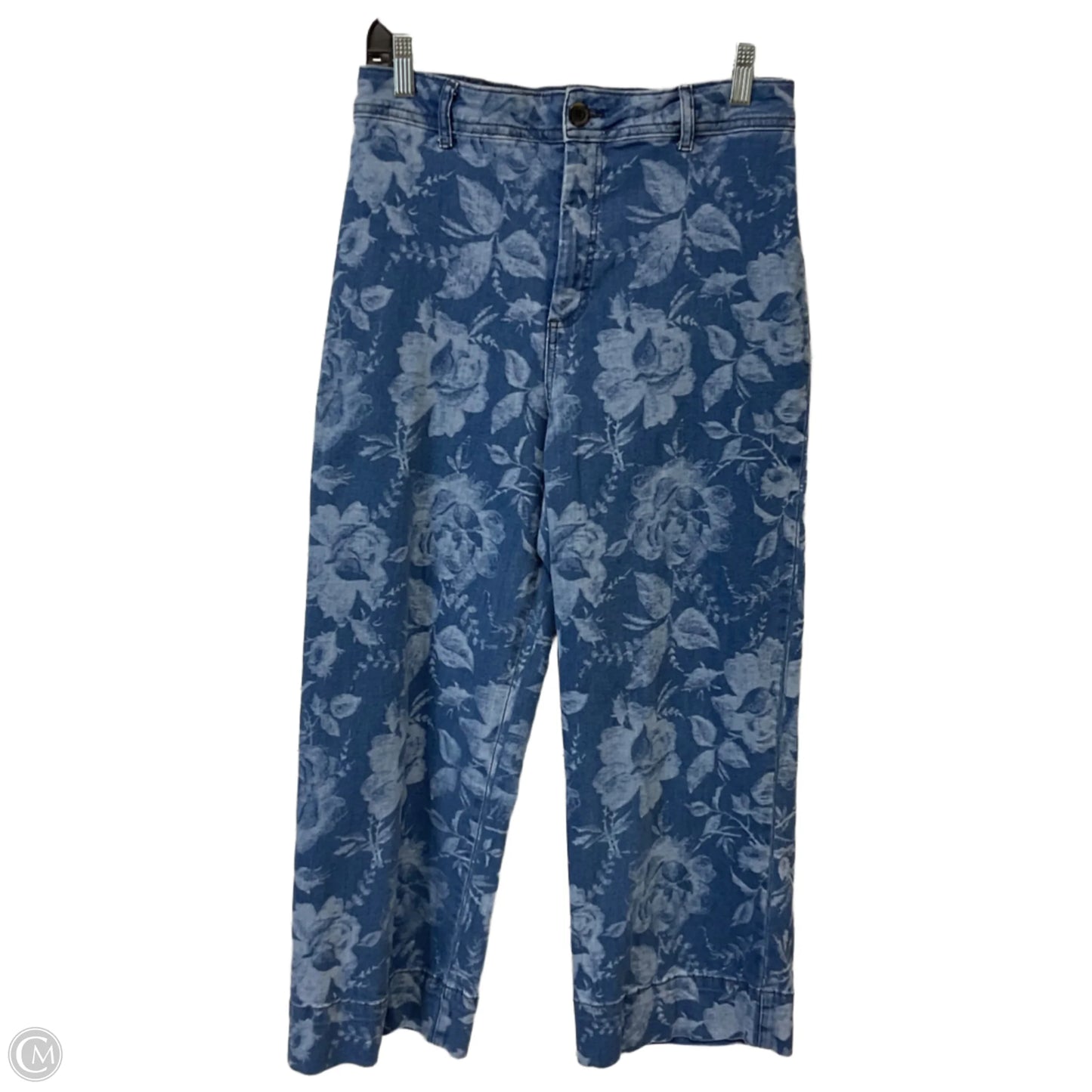 Jeans Straight By BAGATELLE In Blue Denim, Size: 12