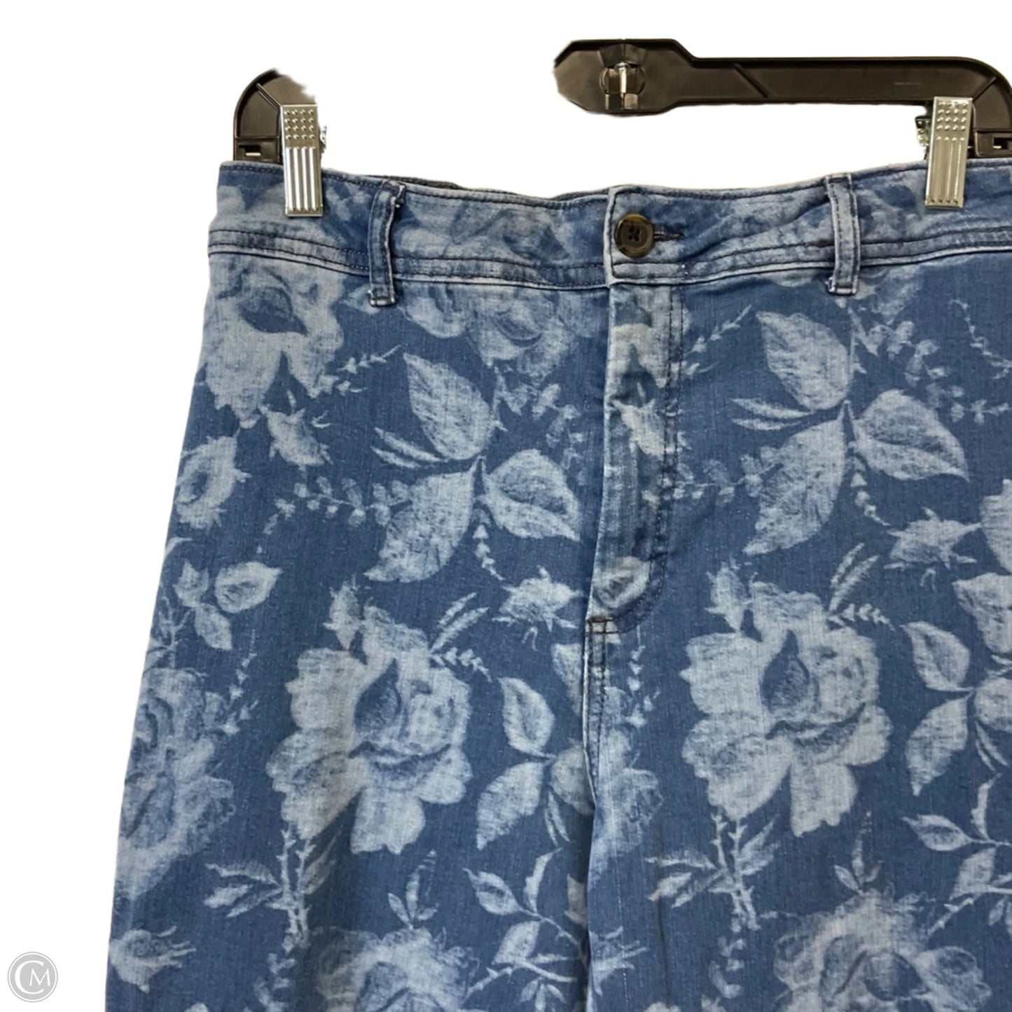 Jeans Straight By BAGATELLE In Blue Denim, Size: 12