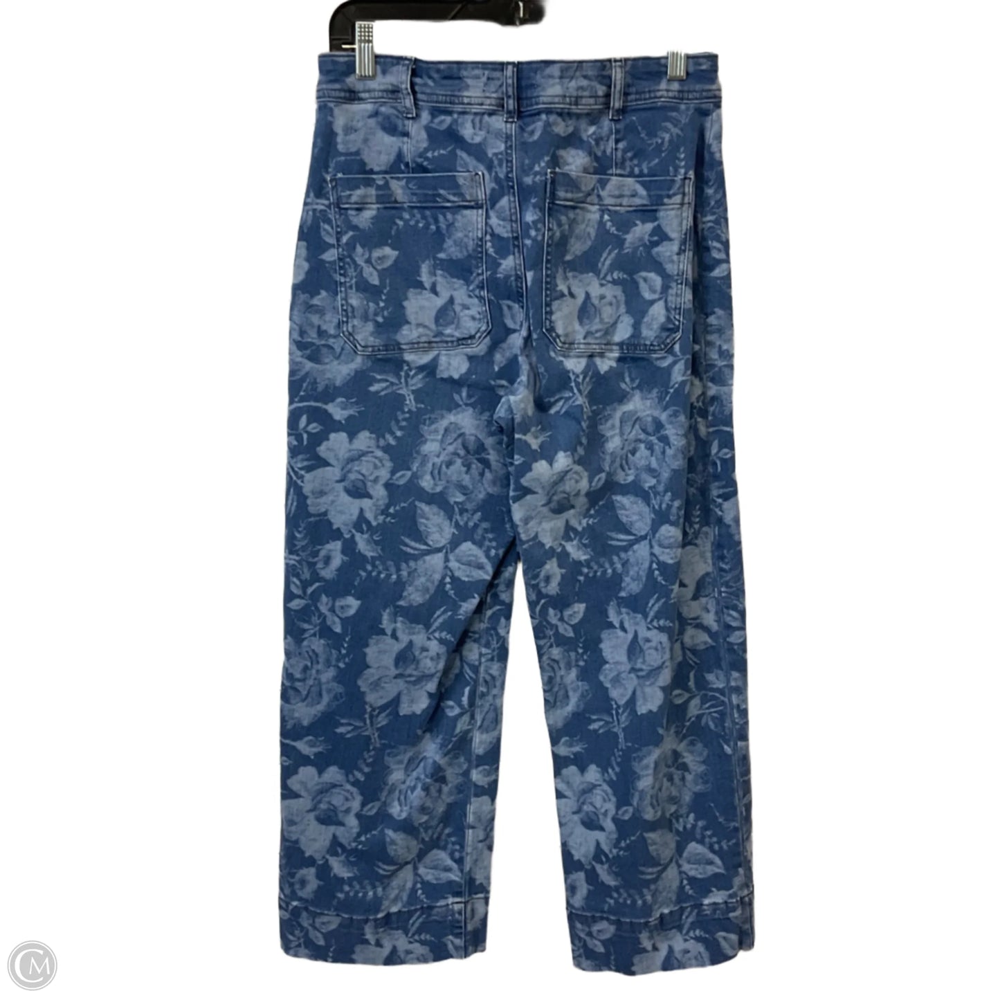 Jeans Straight By BAGATELLE In Blue Denim, Size: 12