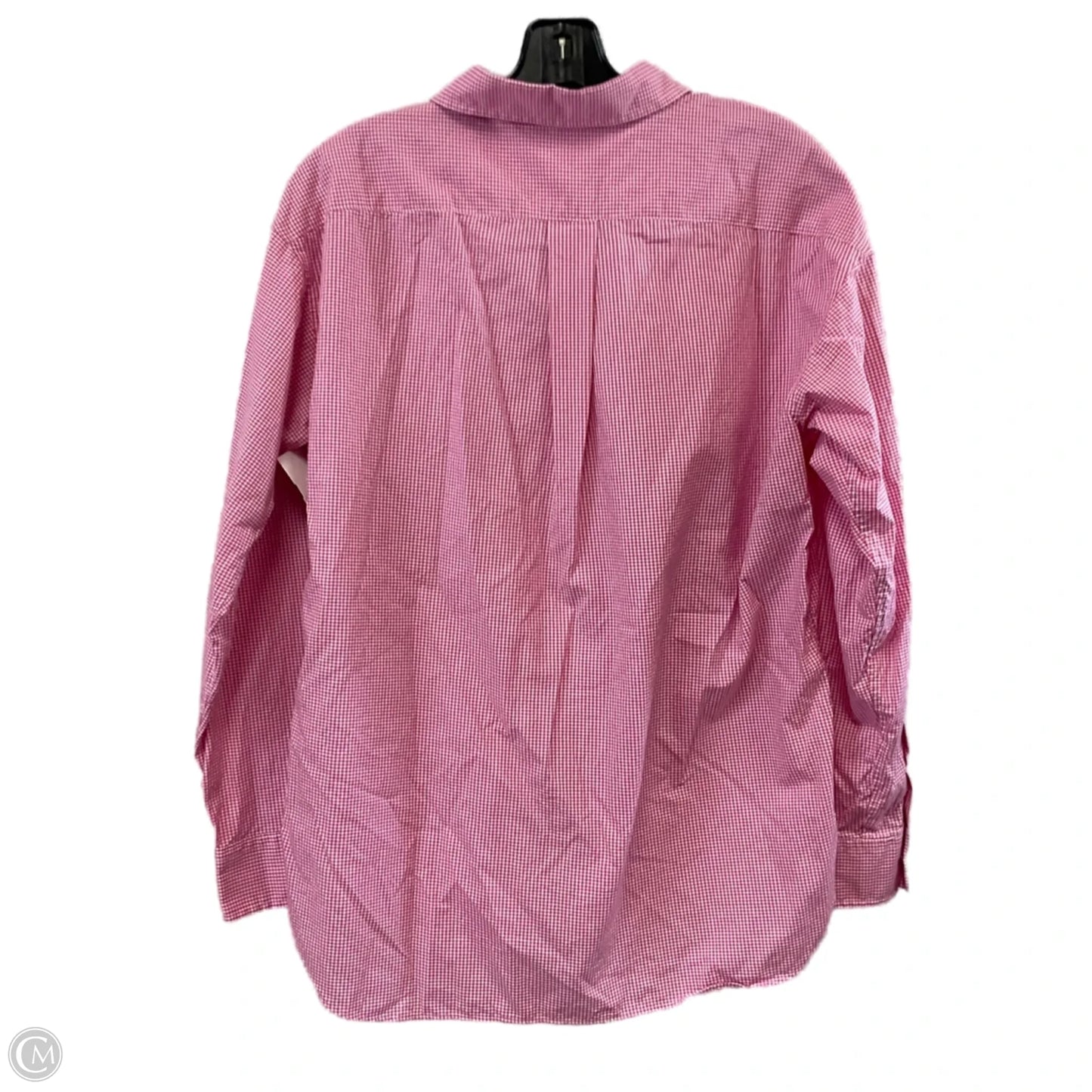 Blouse Long Sleeve By J Mclaughlin In Pink, Size: L