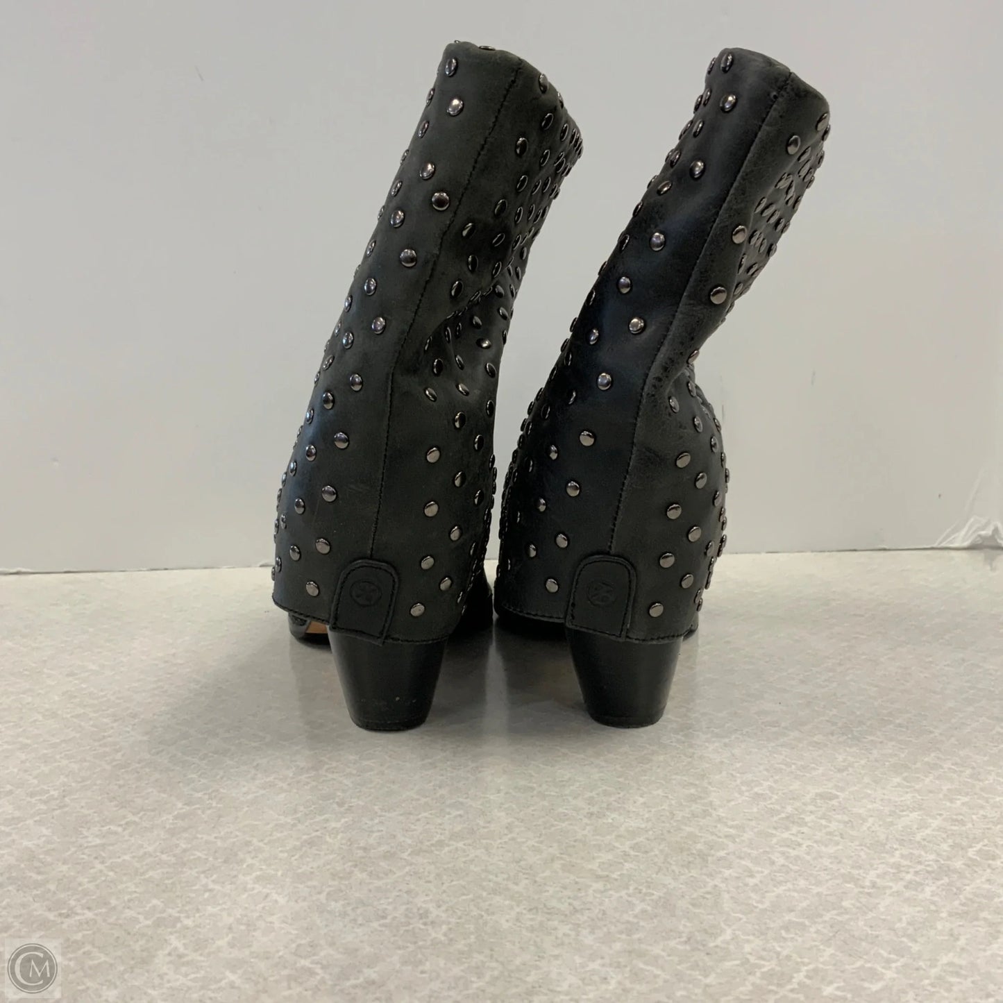 Boots Ankle Heels By 80%20 In Black, Size: 10