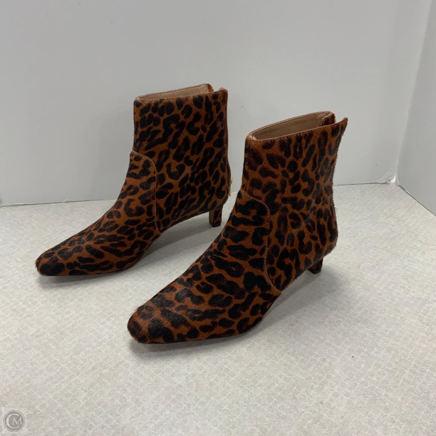 Boots Ankle Heels By Madewell In Brown, Size: 6