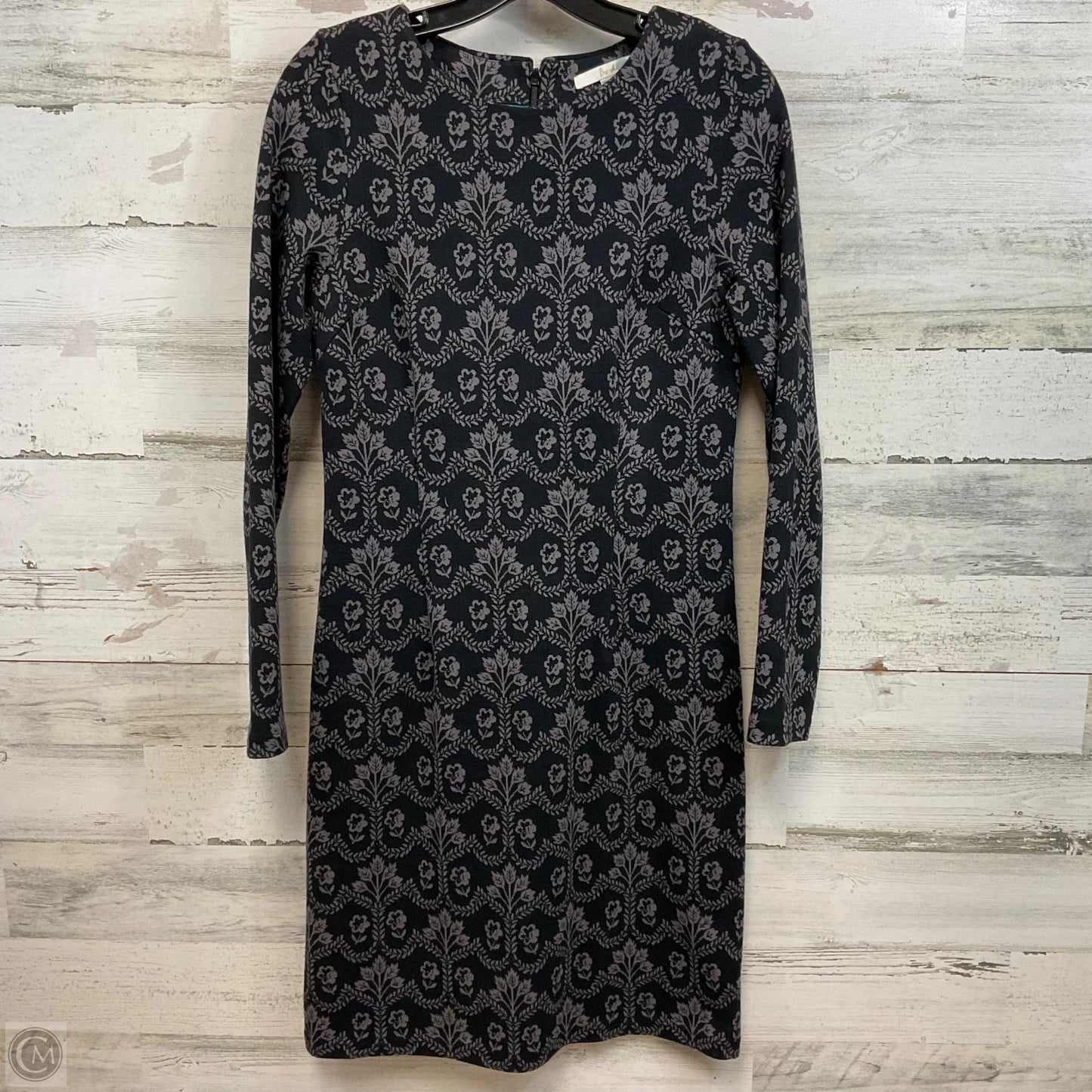 Dress Casual Midi By Boden In Grey, Size: S